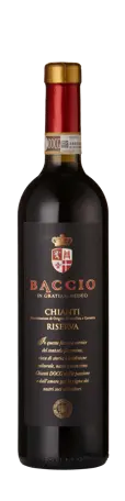 Bottle shot - Le Chiantigiane, Baccio,Chianti Riserva, DOCG, Tuscany, Italy