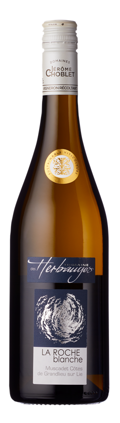 Domaine des Herbauges, Muscadet Sur Lie Côtes de Grandlieu, La Roche Blanche, Loire, France, 2022