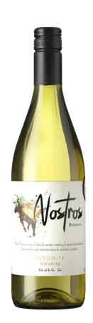 Bottle shot - Indomita, Nostros Reserva Riesling, Bio Bio, Chile