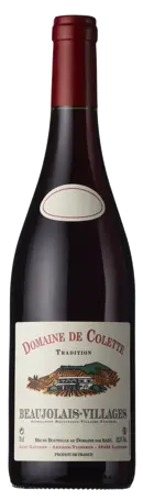 Bottle shot - Domaine de Colette, Beaujolais Villages Rouge, Beaujolais, France
