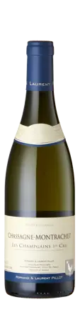 Bottle shot - Domaine Fernand & Laurent Pillot, Chassagne-Montrachet 1er Cru Blanc, Les Champgains, Burgundy, France