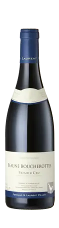 Bottle shot - Domaine Fernand & Laurent Pillot, Beaune 1er Cru, Boucherottes, Burgundy, France