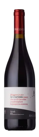 Bottle shot - Rallo Azienda Agricola, La Clarissa, DOP Sicily, Italy