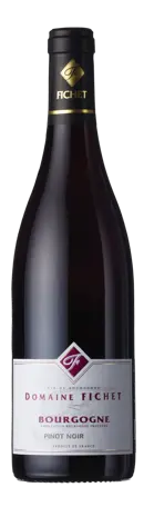 Bottle shot - Domaine Fichet, Bourgogne, Pinot Noir, Burgundy, France