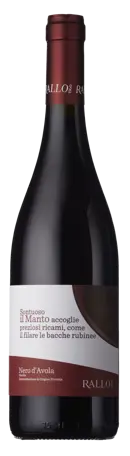 Bottle shot - Rallo Azienda Agricola, Il Manto Nero d'Avola, DOP Sicilia, Italy