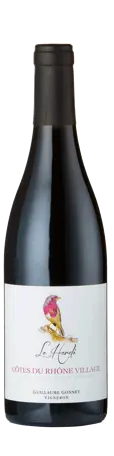 Bottle shot - Guillaume Gonnet, Côtes du Rhône Villages Rouge, Le Hardi, Southern Rhône, France