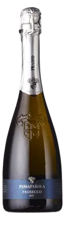 Bottle shot - Pradio, Passaparola, Prosecco DOC, Spumante, DOC Friuli Grave, Italy