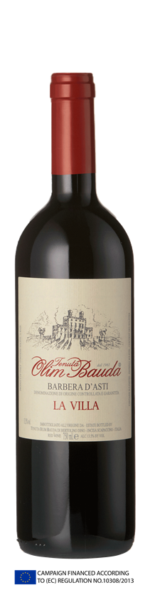 Tenuta Olim Bauda, Barbera d'Asti, DOCG, La Villa, Piedmont, Italy, 2022