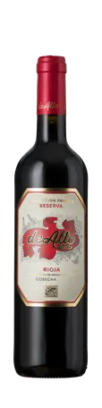 Bottle shot - deAlto, Tradicional, Rioja Reserva, DOCa Rioja, Spain
