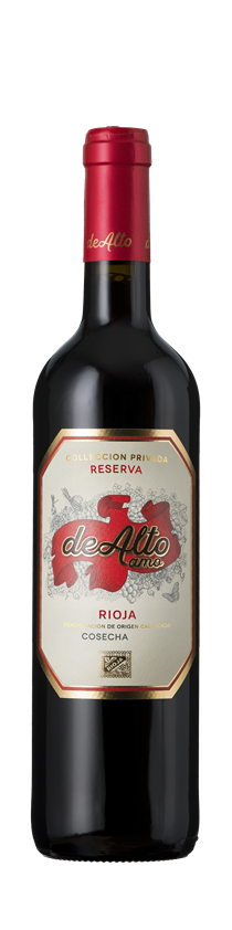 deAlto, Tradicional, Rioja Reserva, DOCa Rioja, Spain, 2016