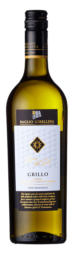 Baglio Gibellina, Sogno del Sud Organic Grillo, IGT, Sicily, Italy, 2023