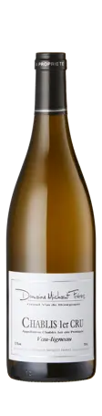 Bottle shot - Michaut Frères, Chablis 1er Cru Vau-ligneau, Burgundy, France