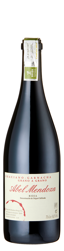 Abel Mendoza, Graciano Garnacha Grano a Grano, DOCa Rioja, Spain, 2015