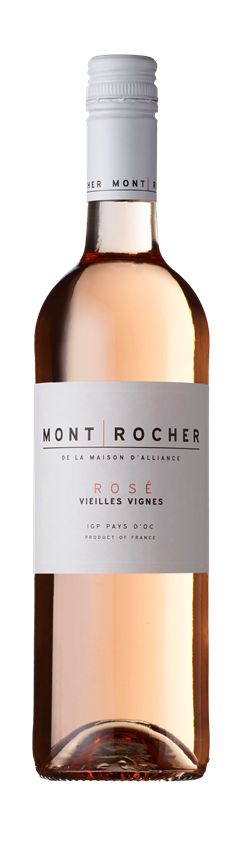 Mont Rocher Vieilles Vignes Rosé, IGP Pays d'Oc, France, 2023