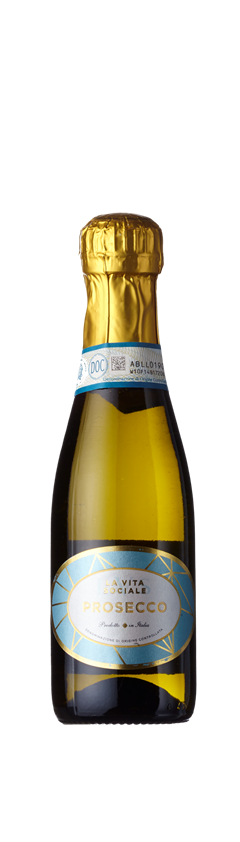 La Vita Sociale, Prosecco, Spumante, DOC, Veneto, Italy (20cl.)