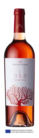 Bottle shot - Produttori Di Manduria, Aka, IGT, Puglia, Italy