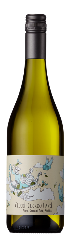 Wild & Wilder, Cloud Cuckoo Land, Greco Fiano Zibibbo, Riverland, South Australia, 2023