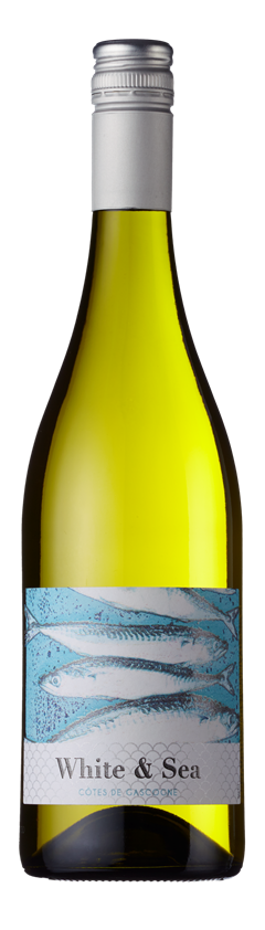 White & Sea, Colombard, Sauvignon Blanc, IGP Côtes de Gascogne, France, 2022