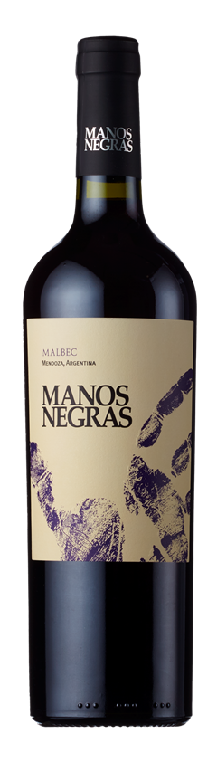 Manos Negras, Malbec, Uco Valley, Mendoza, Argentina, 2020