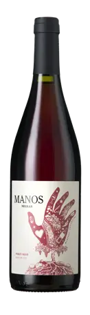Bottle shot - Manos Negras, Pinot Noir, Uco Valley, Mendoza, Argentina