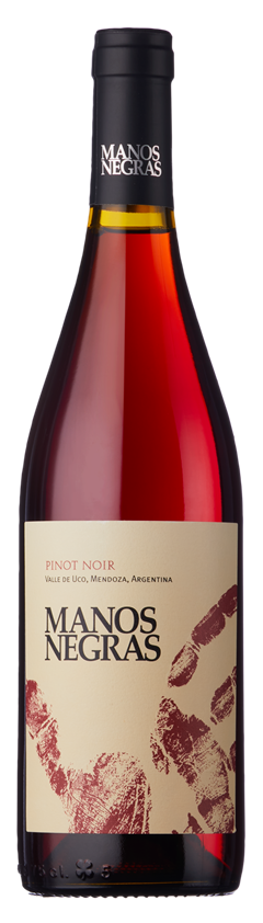 Manos Negras, Pinot Noir, Uco Valley, Mendoza, Argentina, 2021