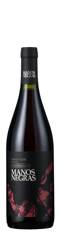 Manos Negras, Red Soil Select, Pinot Noir, Uco Valley, Mendoza, Argentina, 2022