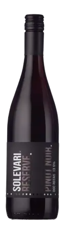 Bottle shot - Solevari Reserve, Pinot Noir, DOC, Viile Timisului, Romania