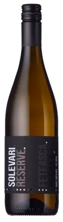 Bottle shot - Solevari Reserve, Feteascã Regalã, DOC, Viile Timisului, Romania