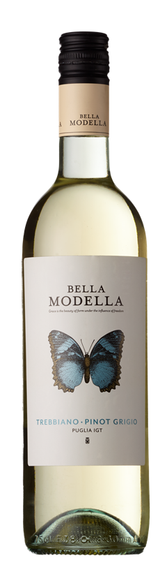 Bella Modella, Trebbiano Pinot Grigio, Terre di Chieti, Abruzzo, IGT, Italy, 2021