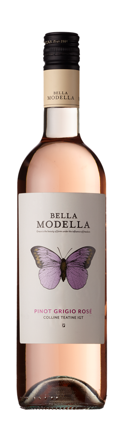Bella Modella, Pinot Grigio Rosé, Terre di Chieti, Abruzzo, IGT, Italy, 2021