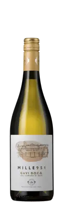 Bottle shot - Produttori del Gavi, Mille951, Gavi DOCG del Comune di Gavi, Piedmont, Italy