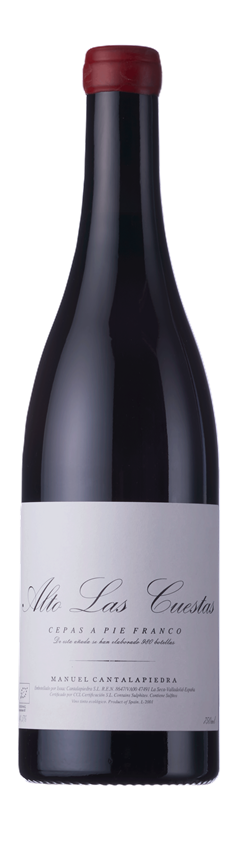 Cantalapiedra Viticultores, Alto Las Cuestas, Vino de la Tierra de Castilla y Léon, Spain, 2016