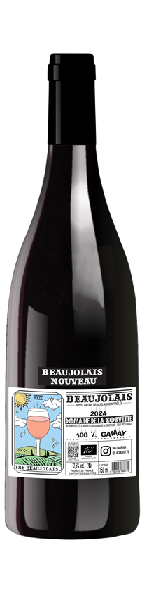 Domaine de la Couvette, Beaujolais Nouveau, France, 2023
