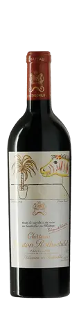 Bottle shot - Château Mouton Rothschild, Pauillac, Bordeaux, France