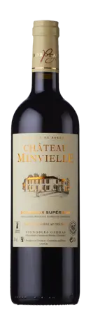 Bottle shot - Château Minvielle Rouge, AOC Bordeaux Superieur, France