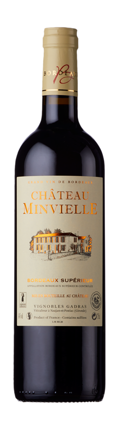 Château Minvielle Rouge, AOC Bordeaux Superieur, France, 2020