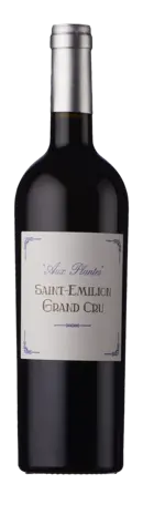 Bottle shot - Aux Plantes, St Emilion Grand Cru, Bordeaux, France
