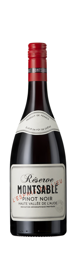 Montsablé, Reserve Pinot Noir, IGP Haute Vallée de L'Aude, Limoux, France, 2023