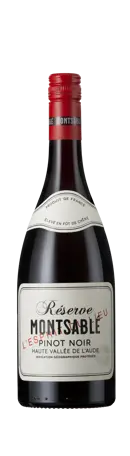 Bottle shot - Montsablé, Reserve Pinot Noir, IGP Haute Vallée de L'Aude, France