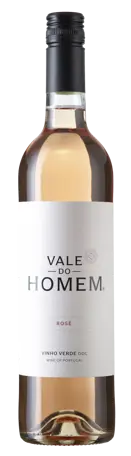 Bottle shot - Quintas do Homem, Vale do Homem Rosé, Vinho Verde DOC, Portugal