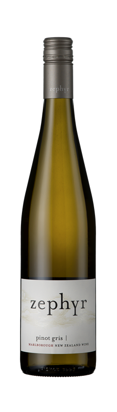 Zephyr Wines, Pinot Gris, Marlborough, New Zealand, 2022