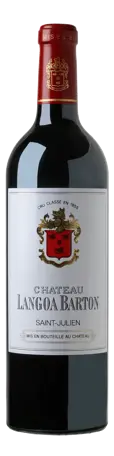 Bottle shot - Château Langoa Barton, 3ème Cru Classé, St Julien, Bordeaux, France