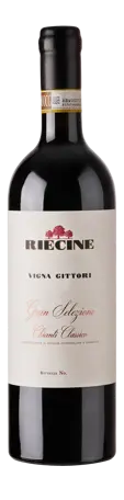 Bottle shot - Riecine ,Vigna Gittori Chianti Classico Gran Selezione, DOCG, Tuscany, Italy