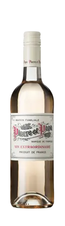 Bottle shot - Pierre et Papa, Rosé, IGP Pays d'Oc, France