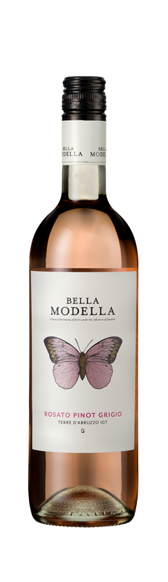 Bella Modella, Pinot Grigio Rosé, Terre di Chieti, Abruzzo, IGT, Italy, 2022