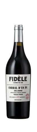 Bottle shot - Terres Fidèles, Fidèle, Corral d'En Pi, AOP Collioure Rouge, Roussillon, France