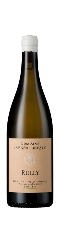 Domaine Jaeger-Defaix, Rully Blanc, Sans Soufre, Burgundy, France, 2022