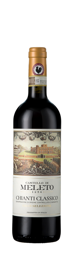 Castello di Meleto, Chianti Classico Gran Selezione DOCG, Tuscany, Italy, 2019