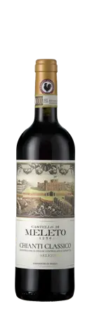Bottle shot - Castello di Meleto, Chianti Classico Gran Selezione DOCG, Tuscany, Italy