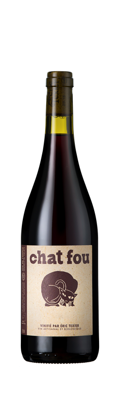 Eric Texier, Chat Fou, Vin de France, Northern Rhône, France, 2022